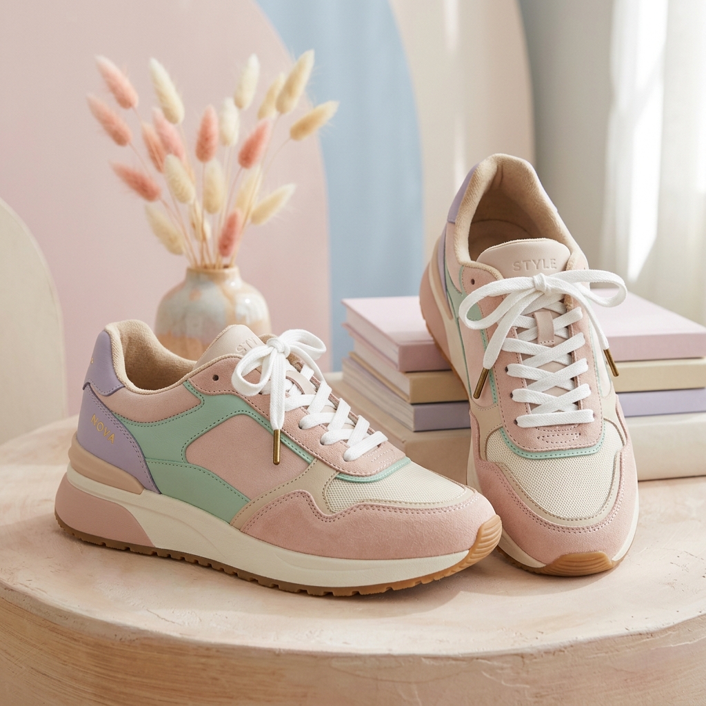 Xu hướng thời trang sneaker 2026: Phối màu tinh tế dành riêng cho phái đẹp